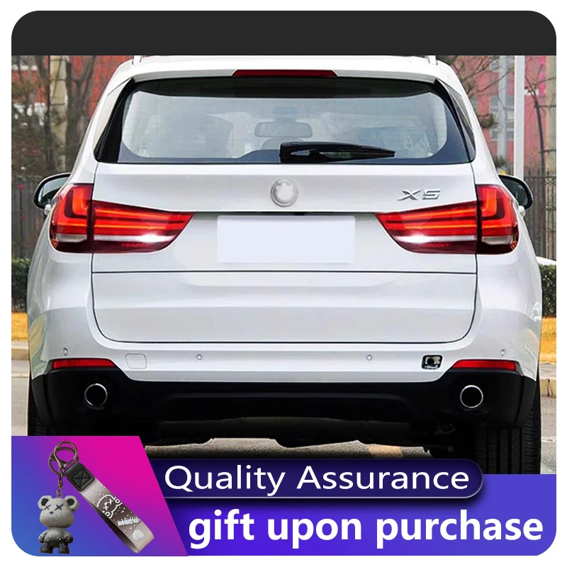A Pair of Fashion For BMW X5 F15 2014-2018 Exterior Rear Lamp LED DRL Upgrade Taillight Assembly Auto Modified Tool Car Accessor