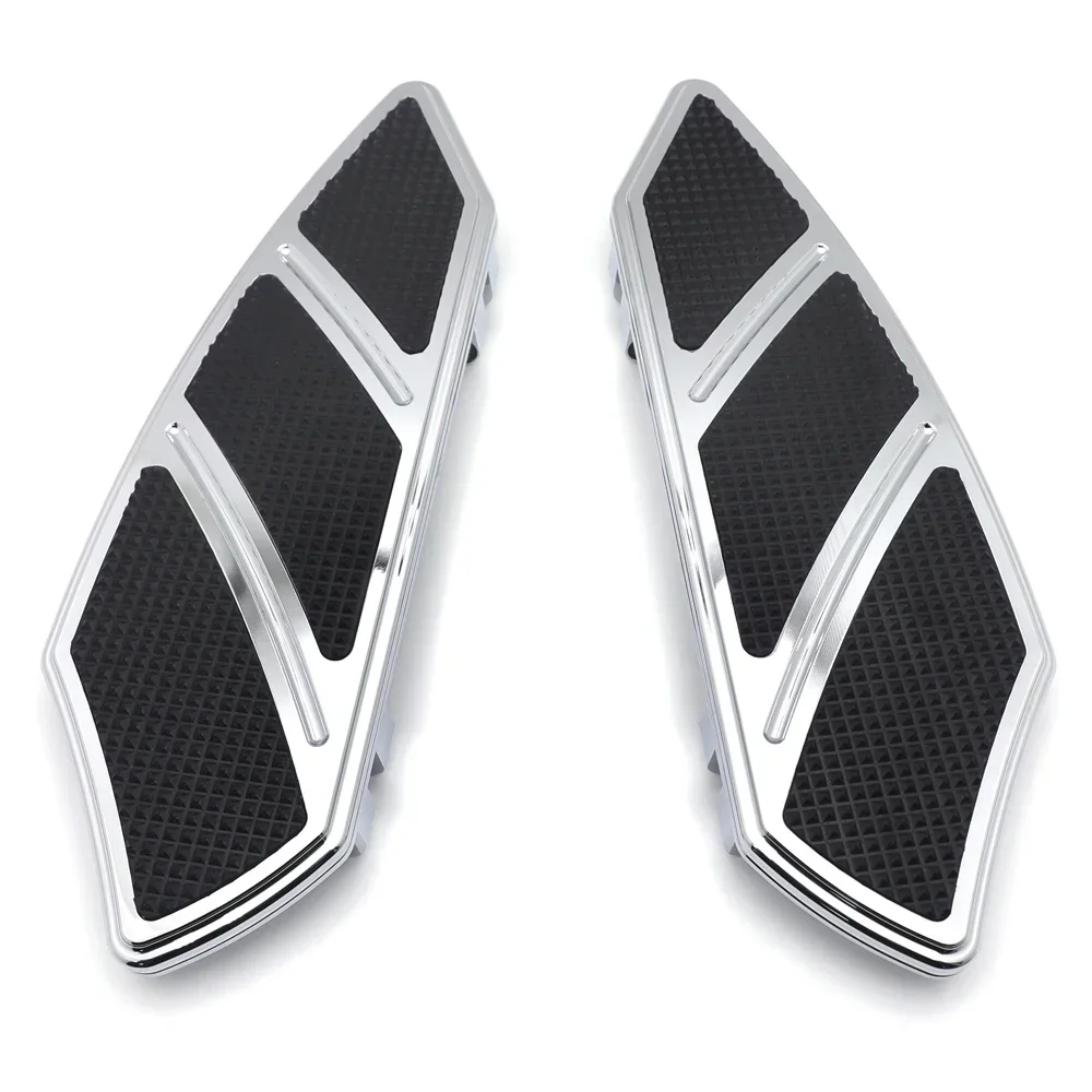 Groove Front FootBoard Floorboard For Harley Davidson Rider Touring Softail 1984-2015 Aftermarket Motorcycle Parts