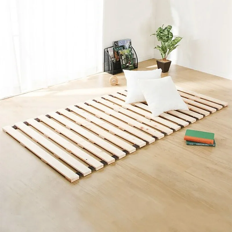 Style Solid Wood Bed Support Slats For Tatami Bedroom Furniture 800/900/1000/1200/1500mm Size Queen/King Bed Frame