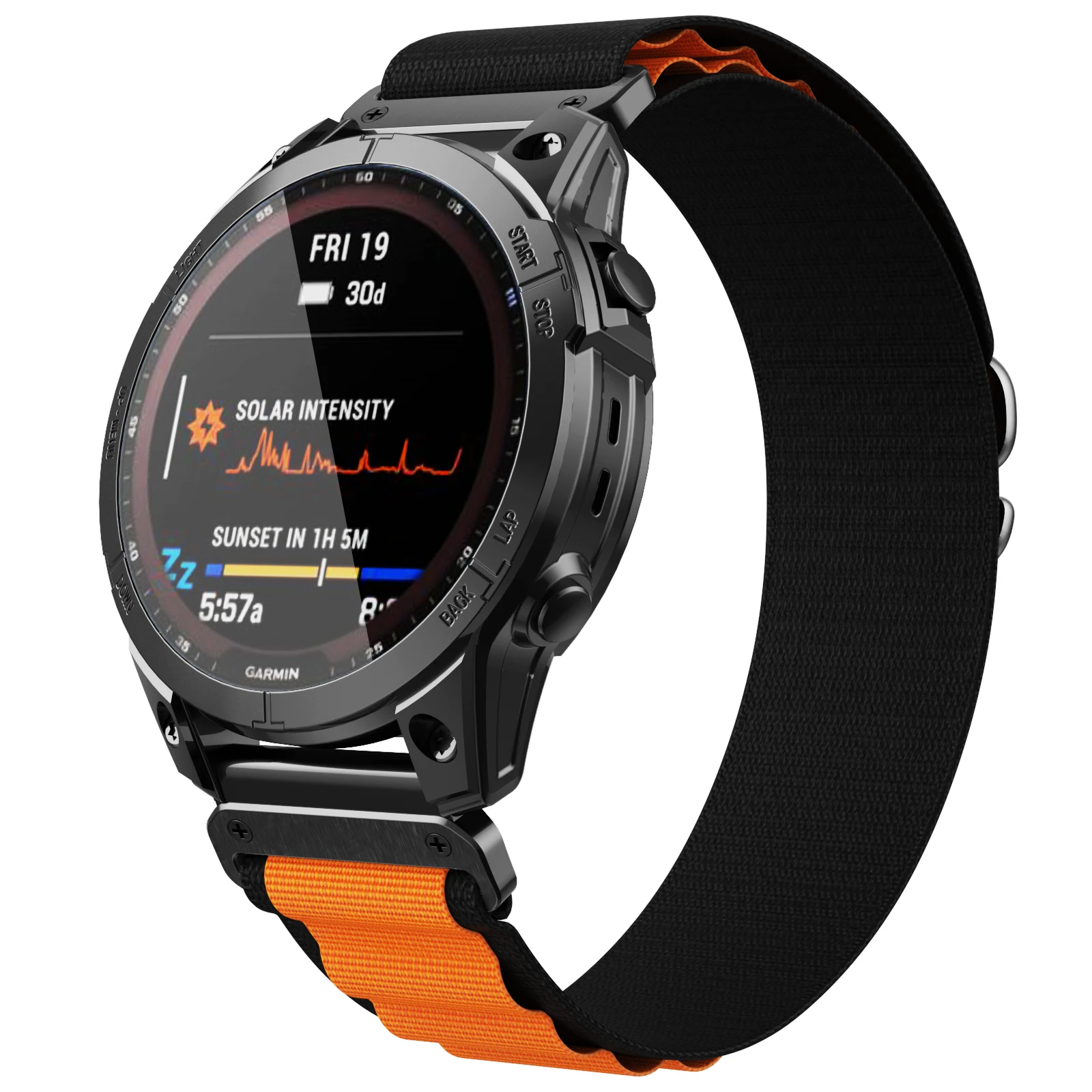 Per Garmin fenix7S 7X cinturino in Nylon a sgancio rapido per 6X Pro Enduro Instinct Mk1 EPIX gen2 20mm 22mm 26mmfenix cinturino da braccio