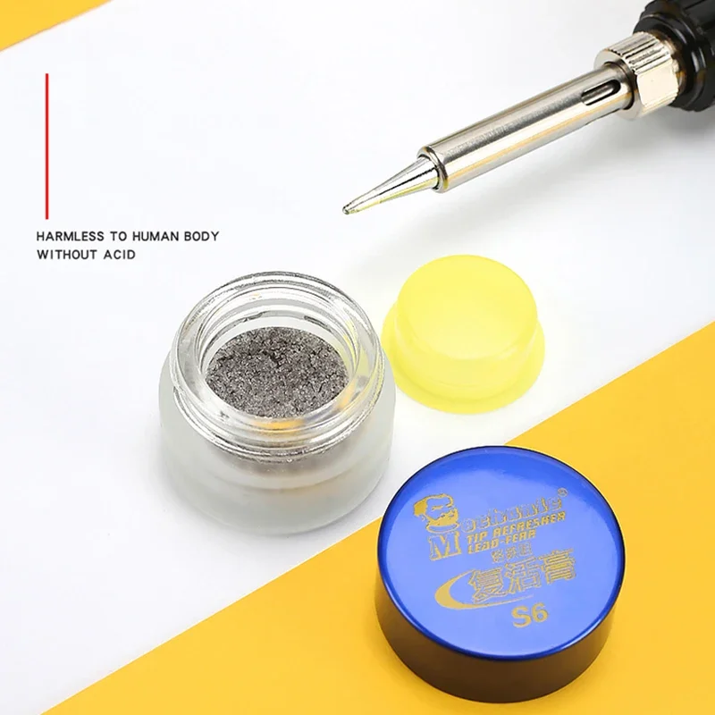 Lead-Free Resurrection Paste For Soldering Iron Tip MECHANIC S3 S6 S9 Repair Soldering Iron Tip Oxidation Clean Protection Cream
