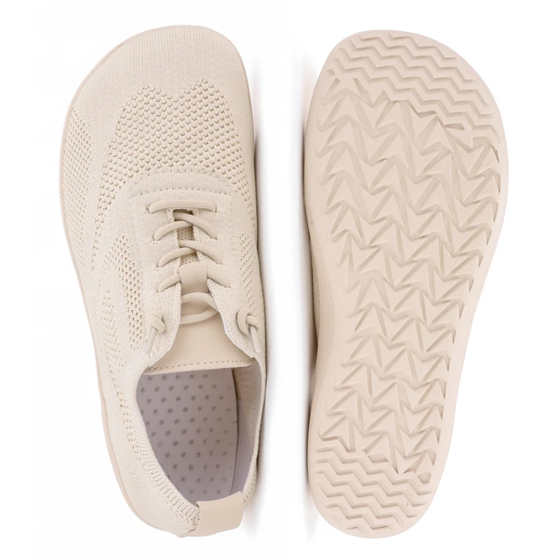 New Men\'s Wide Barefoot Canvas Sneaker 2024 Fashion Flats Soft Zero Drop Sole Wider Toe Light Weight Fashion Sneakes Large Size