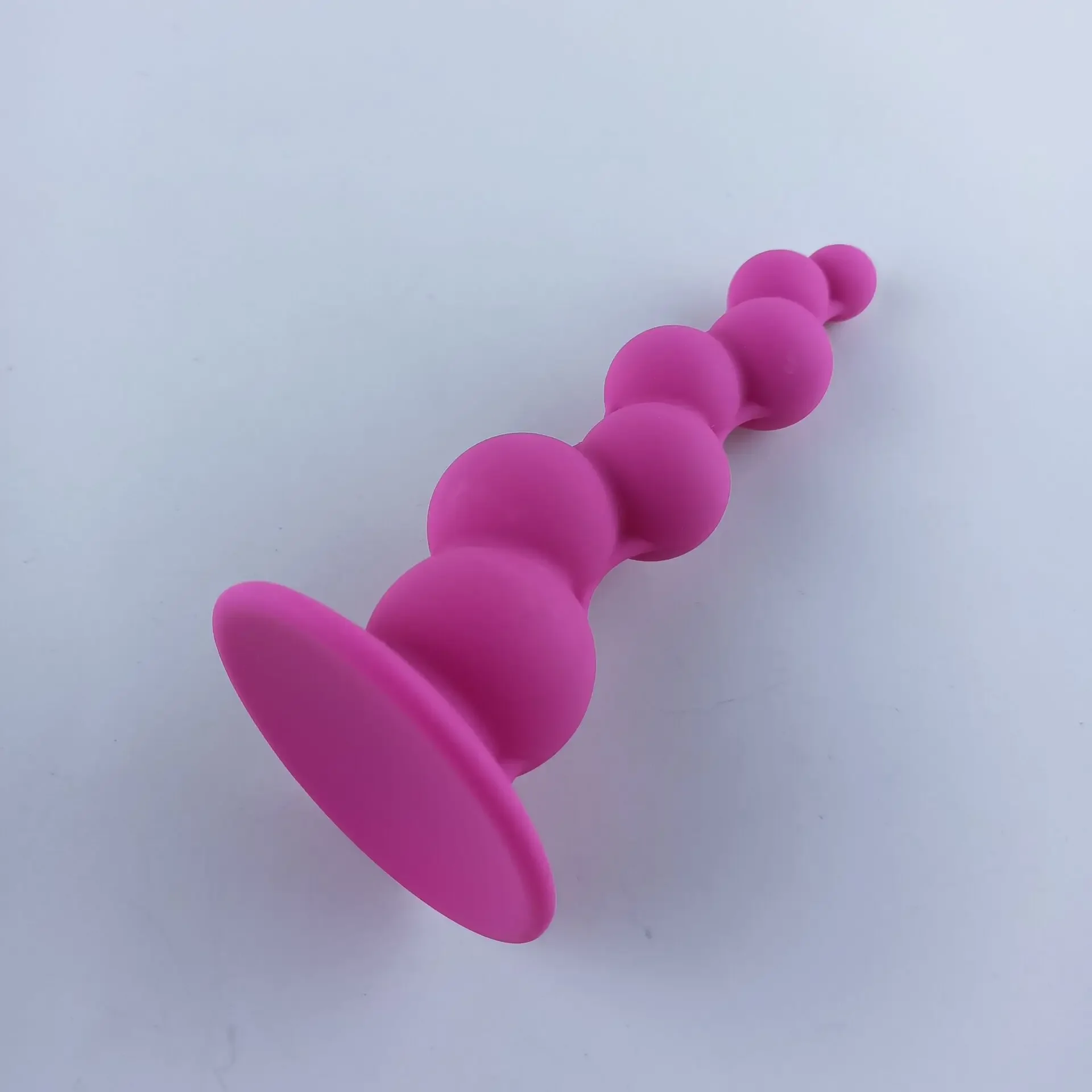 Plug anal de silicone para adultos, bolas estimulantes do ponto G, plug anal grande, plug anal estimulante do ponto G, brinquedos sexuais para casais, novo, 7 contas