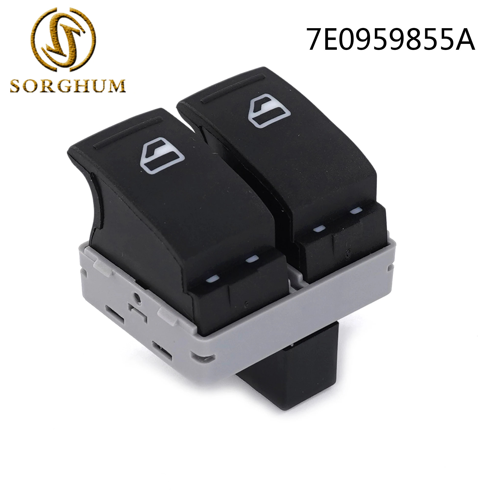 

Sorghum Front Side Electric Master Power Window Control Lifter Switch Button For Volkswagen T5 T6 7E0959855A 7E0959855B