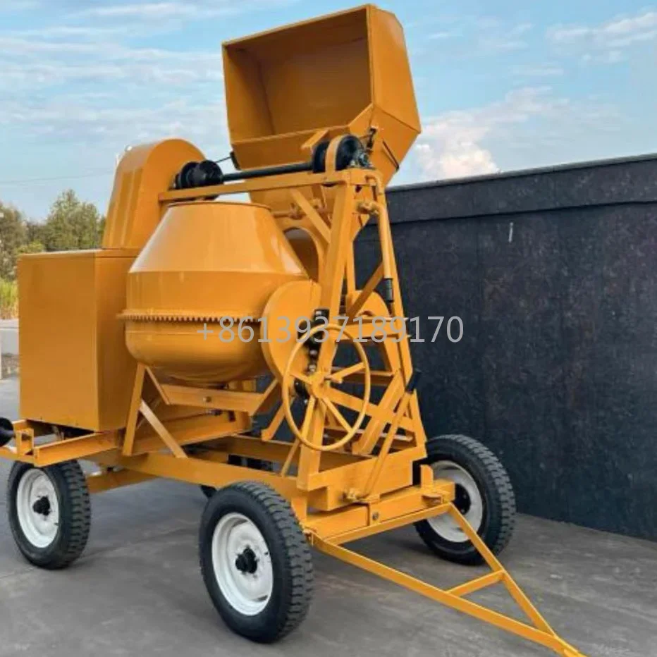 Diesel Concrete Mixer in Usa 750 Liter Concrete Mixer Diesel Cement Mixer