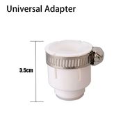 1Set Booster Nozzle Extender 360 Degree Faucet Anti Splash Head Universal Rotating Bubbler Dual Mode Bathroom Kitchen Tools