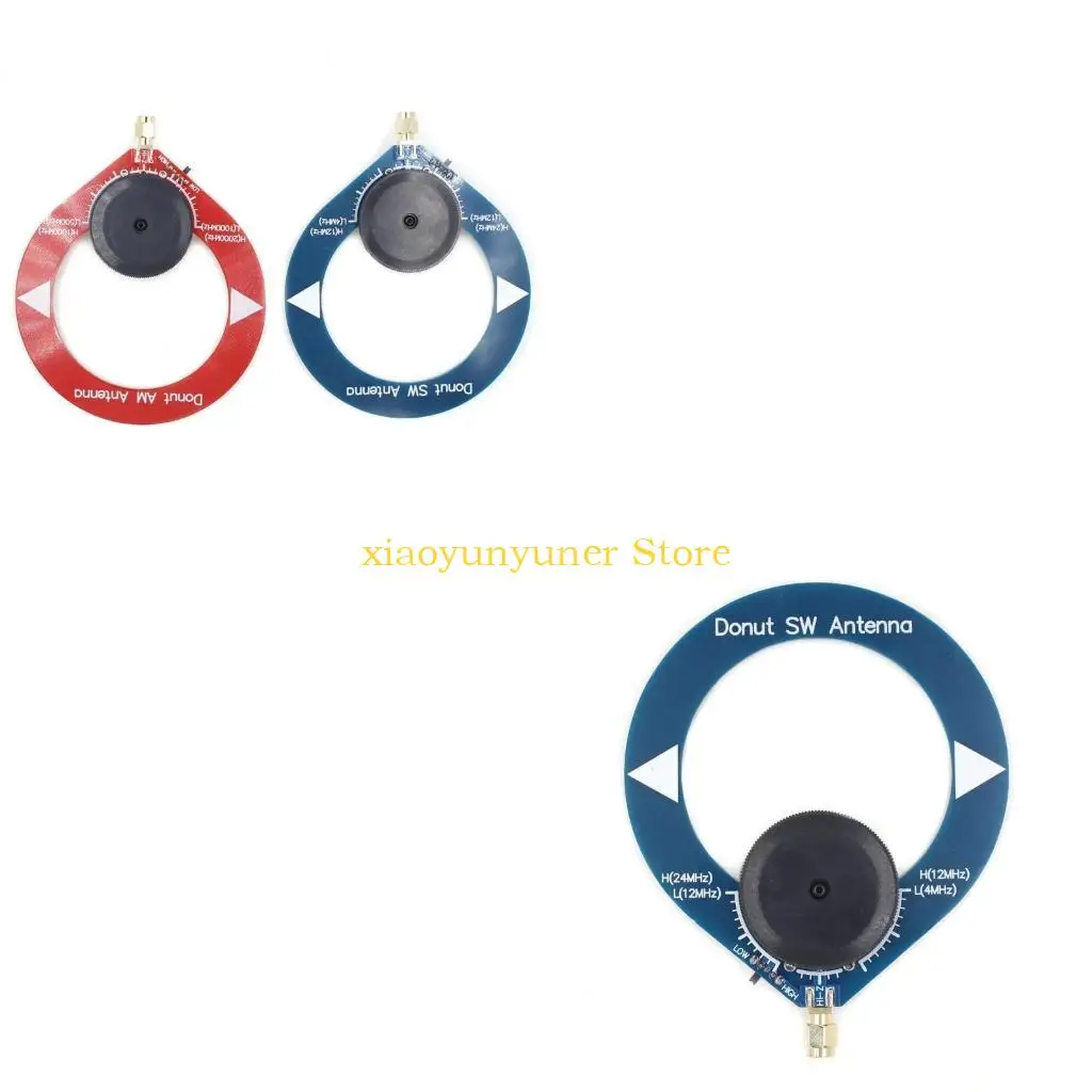 

P9JB 2Pieces Donut SW Antenna Loop Antenna Replacement for HFDY DSP1 DSP2 Receiver