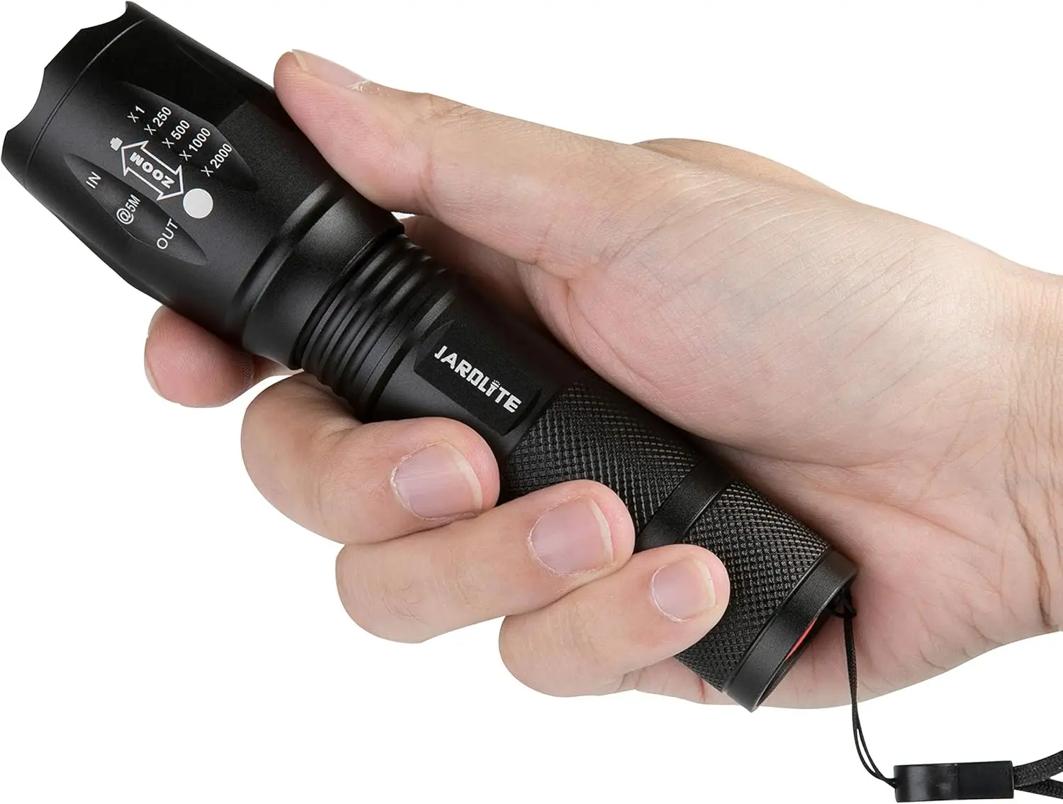 8 Pack LED Flashlight, Adjustable Focus, Water Resistant with 5 Modes for Outdoor Use
