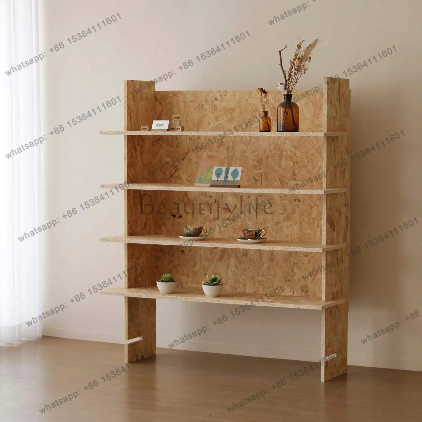 Storage Multi-layer bookshelf  display rack Merchandise store display Ceramics exhibition Exhibition Potted plant flower stand