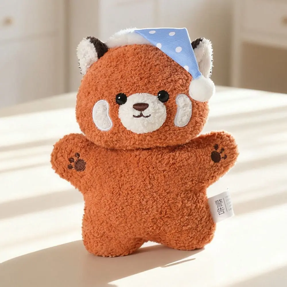 Super Soft Soothing Bean Bag Scented Particles Sleeping Hat Design Animal Fluffly 17cm Stuffed Animal Beanbag Desk Decor
