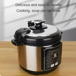 New Electric Pressure Cooker English Button 6L Large Capacity Home Intelligent Reservation Multicooker 압력밥솥 طنجرة الضغط