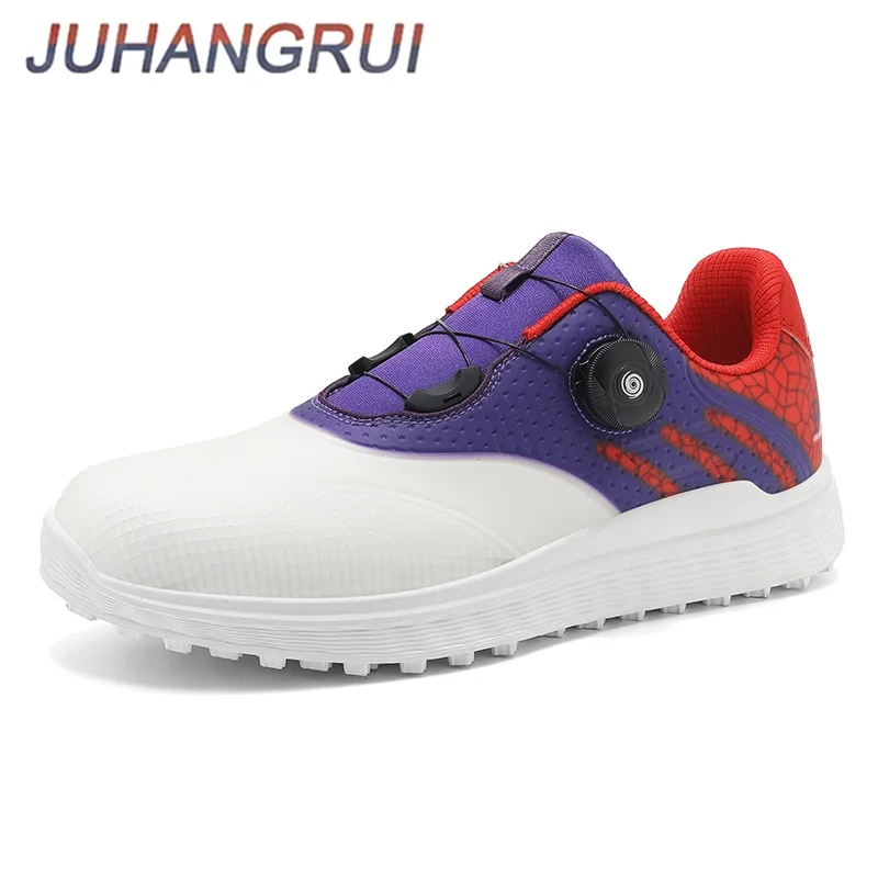 

Men's Golf Shoes Rotating Buckle Wear-Resistant Comfortable Outdoor Training Walking Sneakers Men's Golf Coach Shoes 39-46