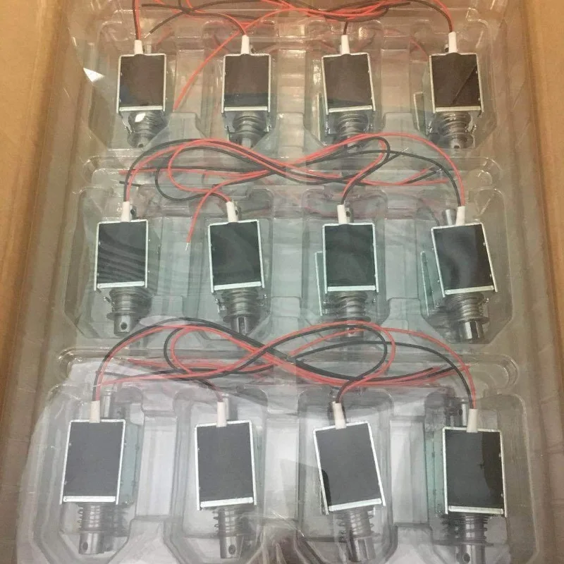 カスタムdcプッシュプルソレノイド電磁石oem-odmサービス高力リニアアクチュエータ（電子ドアロック用）