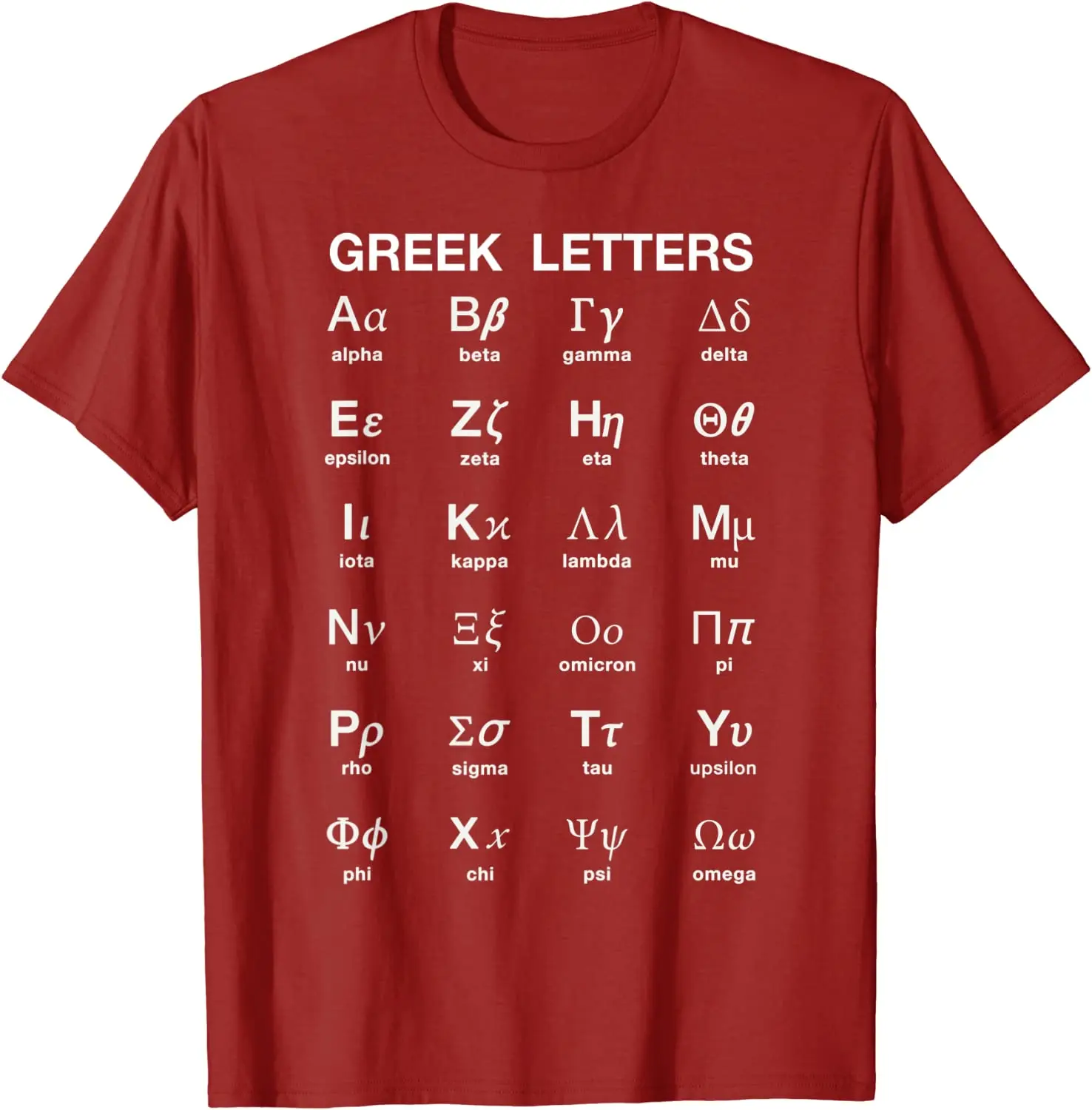 Greek Alphabet Letter Alpha Omega Men T-Shirt Short Sleeve Casual 100% Cotton O-Neck Summer T-Shirt