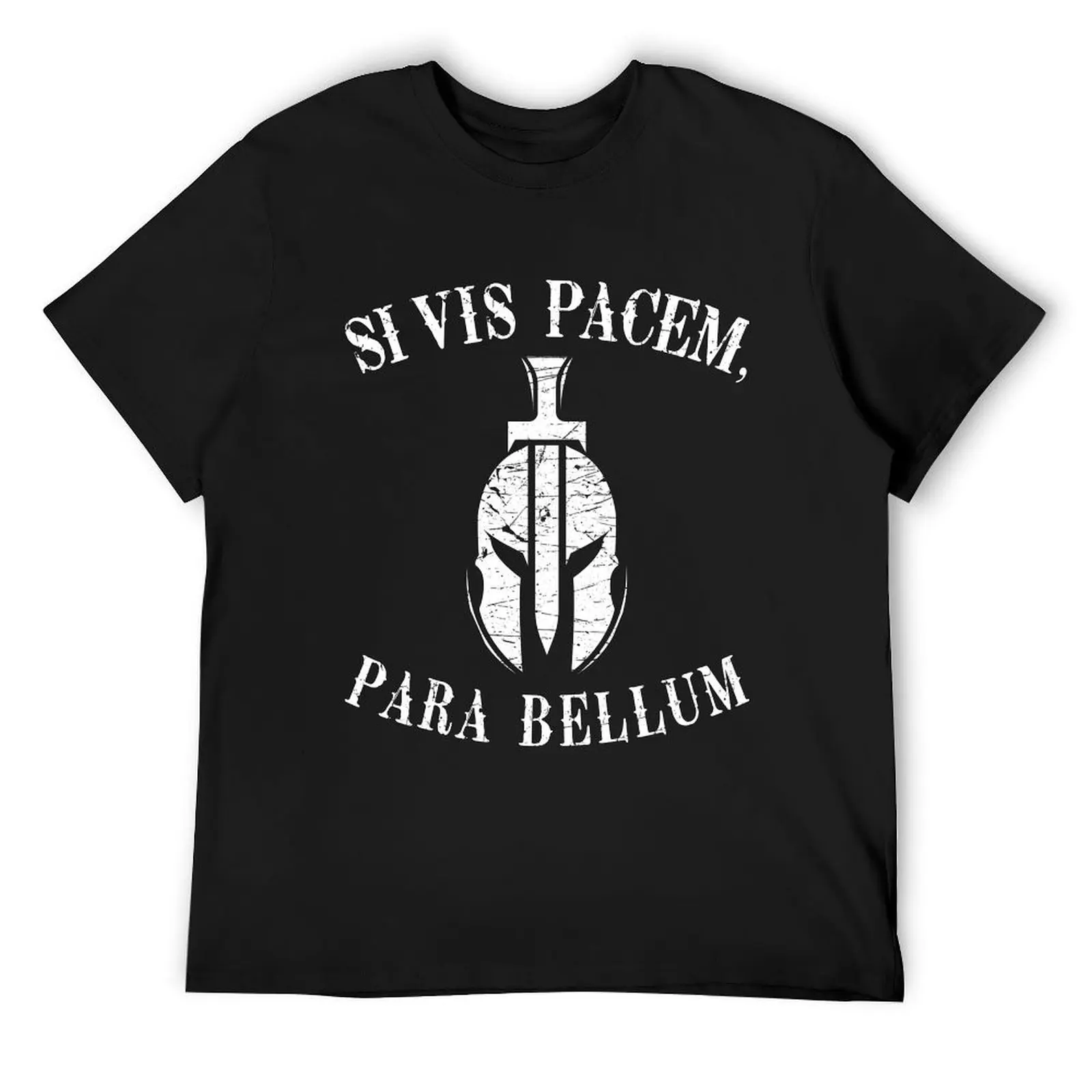 Si Vis Pacem Para Bellum T-Shirt boys whites sports fans cotton graphic tees mens workout shirts