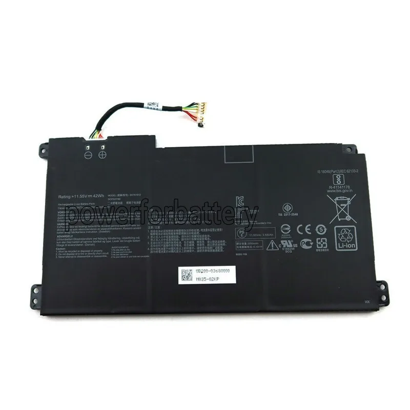 

11.55V 3455mAh 0B200-0368000 B31N1912 battery for E410M E410MA L410MA