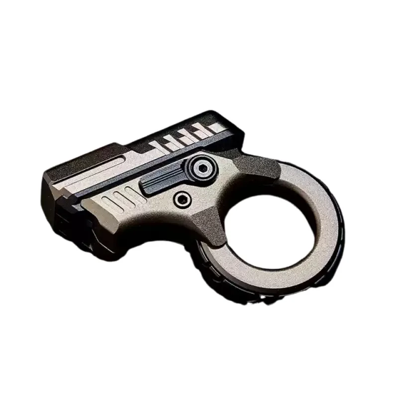 Azul EDC Titaniumlegering Jeugdeditie Mechanische ratel Magnetische kaart Vingerspeelgoed Trendy speelgoed Stress Relief Fidget Spinner