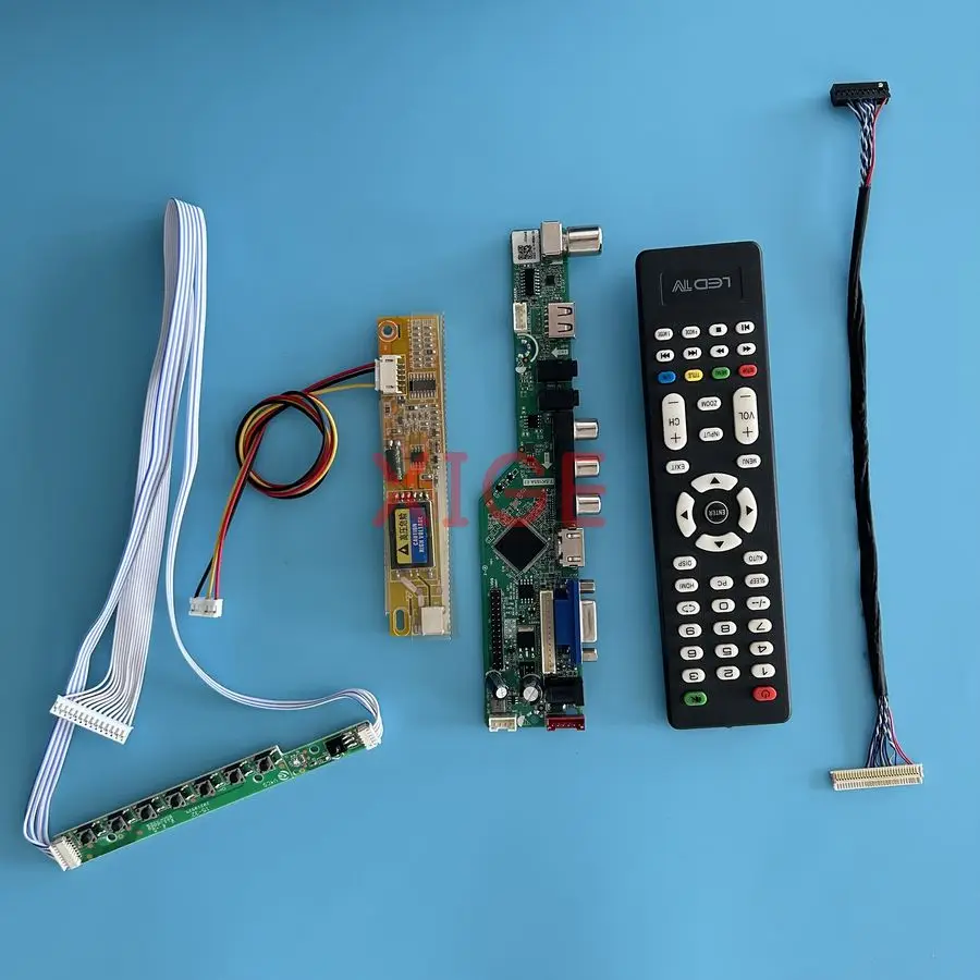 

For N150P2 CLAA150PB0 N150P3 LQ150F1LH22 Matrix Controller Drive Board Kit 1CCFL HDMI+VGA+AV+USB LVDS 30-Pin 1400*1050 1400x1050