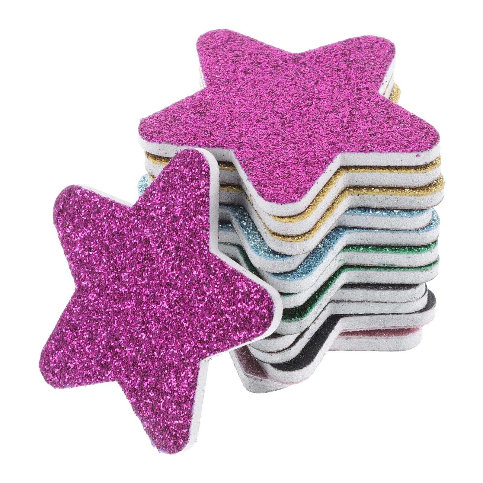 

12 Pcs Buffering Nail File Art Tool Festive Files Double Sided Nailfile Strip Man
