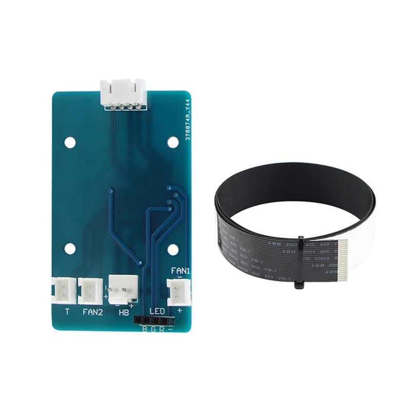 Hot End PCB Adapter Board And 20-Pin Cable Kit 3D Printer Accessories Parts For Artillery Sidewinder X1 3D Printer