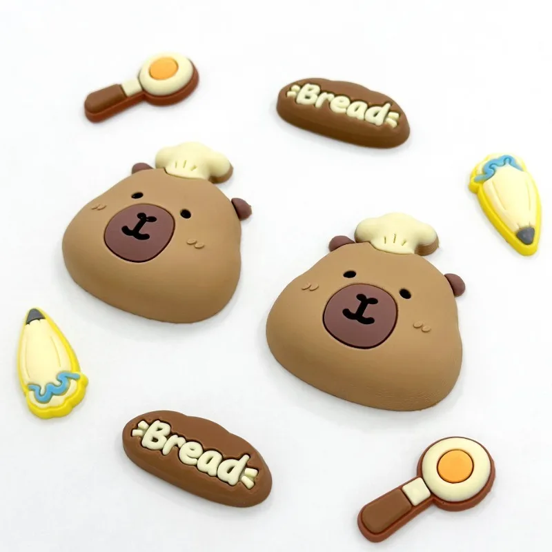 

8PCS Shoe Charms for Crocs Cute Cartoon Animals Decoration Buckle for Croc Charms Set Accessories Kids Party Woman Girls Gift