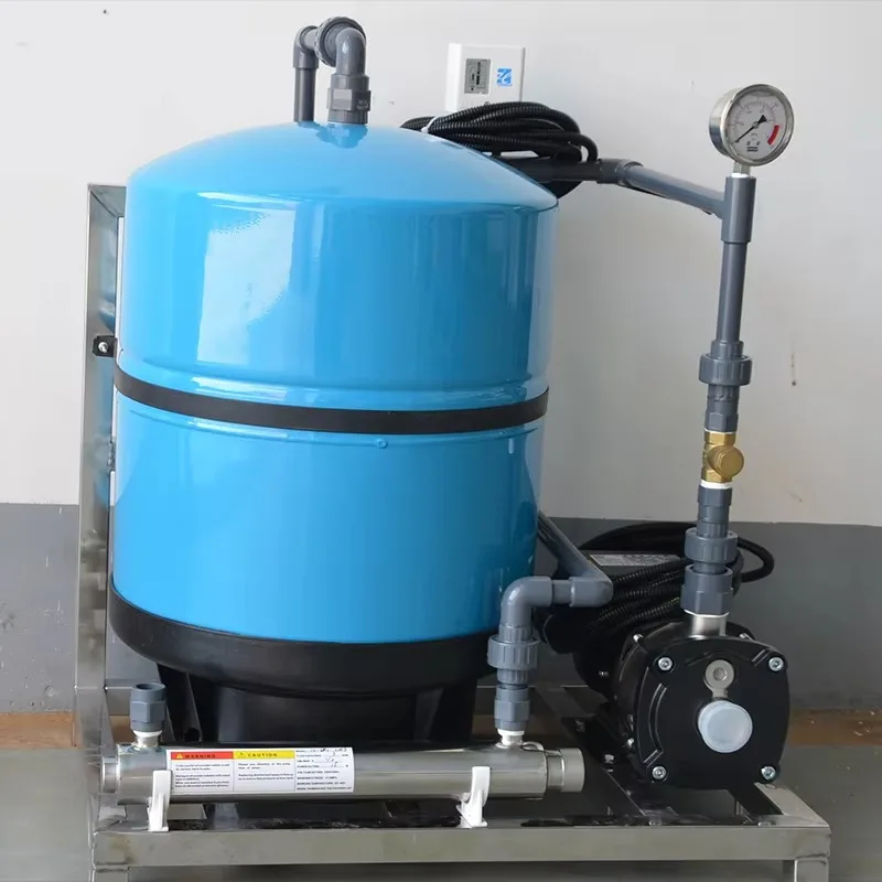 sistema de osmose reversa com logotipo para uso industrial com controle combinado automático manual
