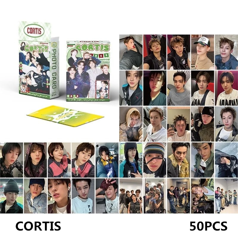 50枚入り 韓国ボーイズグループ CORTIS フォトカードセット