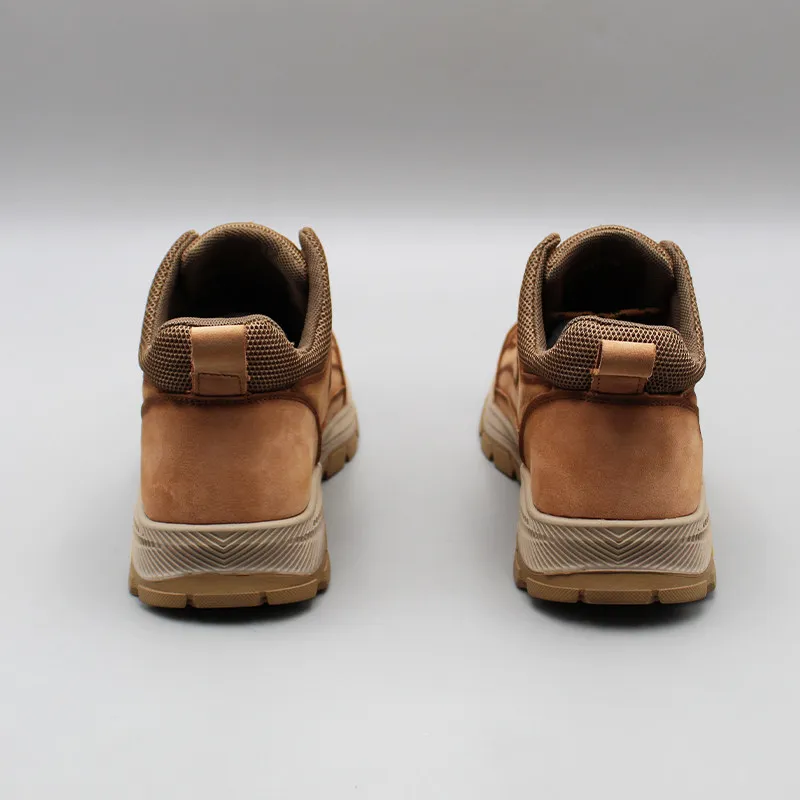 Men's Outdoor Thermal Anti-Slip Casual Footwear Unisex Waterproof Hiking Boots for Autumn/Winter Trekking