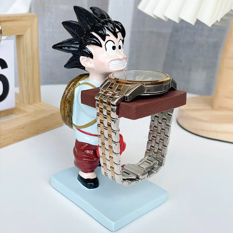 Nowy Model Dragon Ball figurki Anime gablota na zegarki syn Goku figurki dekoracja żywiczna zwierząt ozdoby zabawki dla dzieci prezent dla fanów