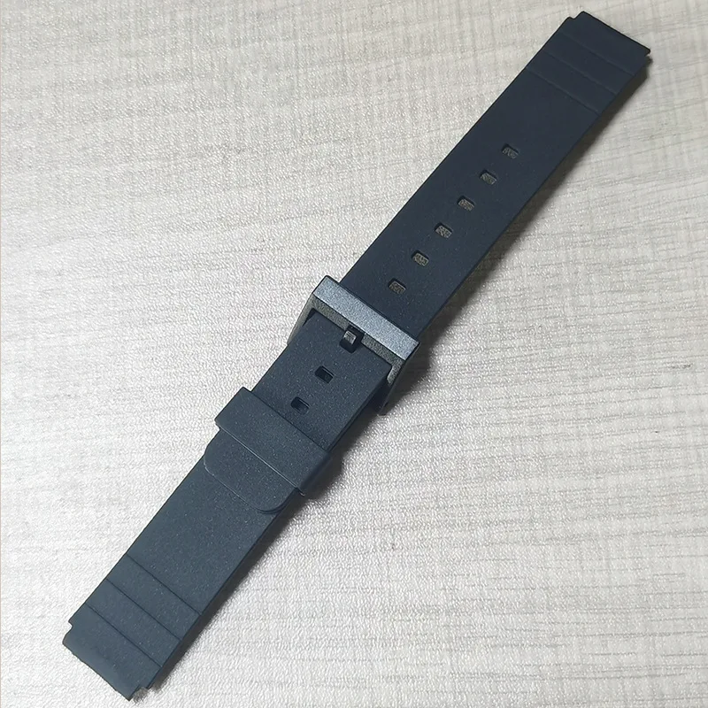 16mm Silicone Rubber watch Band For CASIO g-shock MQ-24 MQ-58 MQ-59 MQ-76 MQ-98 MQ-104 Replacement Watch strap pin buckle