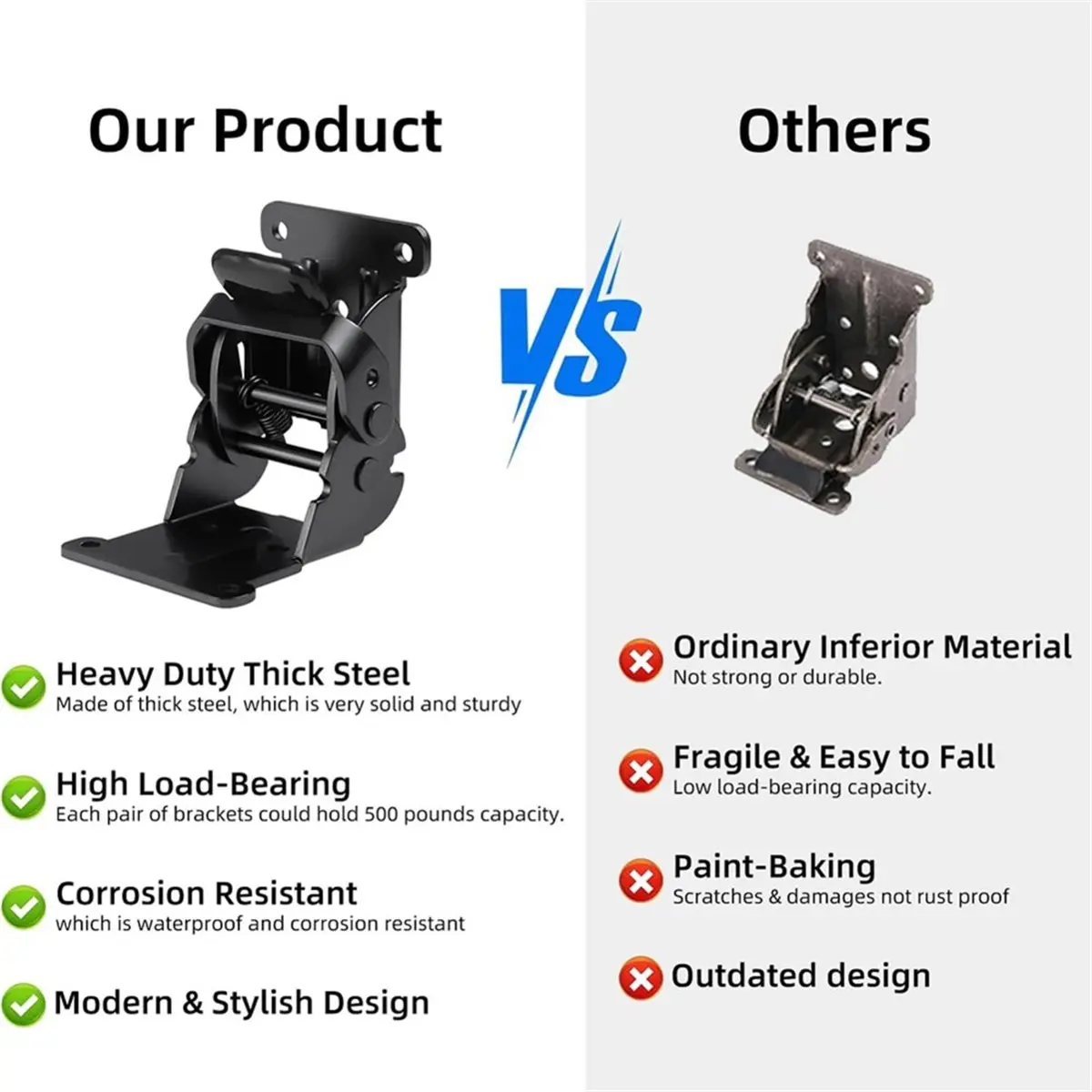 giftnew-8-pack-folding-brackets-heavy-duty-self-locking-hinges-with-screws-foldable-lock-extension-support-brackets
