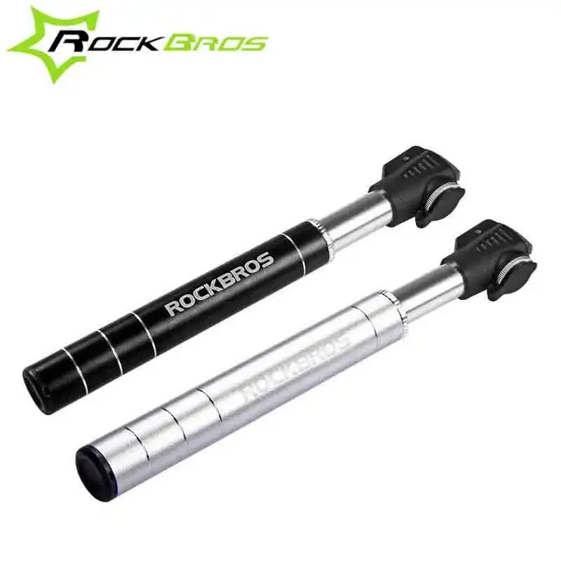 ROCKBROS Road Bicycle Pump Mini Portable Light Aluminum Alloy Bike Air Pump 16 cm 2 Styles Mountain Bike Cycling Accessories