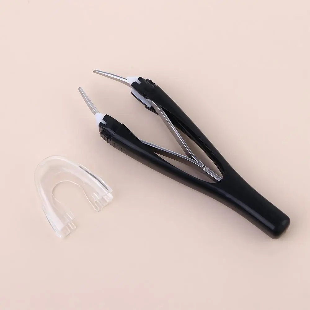 Professional Hair Removal Slant Tip Eyebrow Trimming Eyebrow Pinch Makeup Tool Automatic Eyebrow Tweezer Clip Clamps