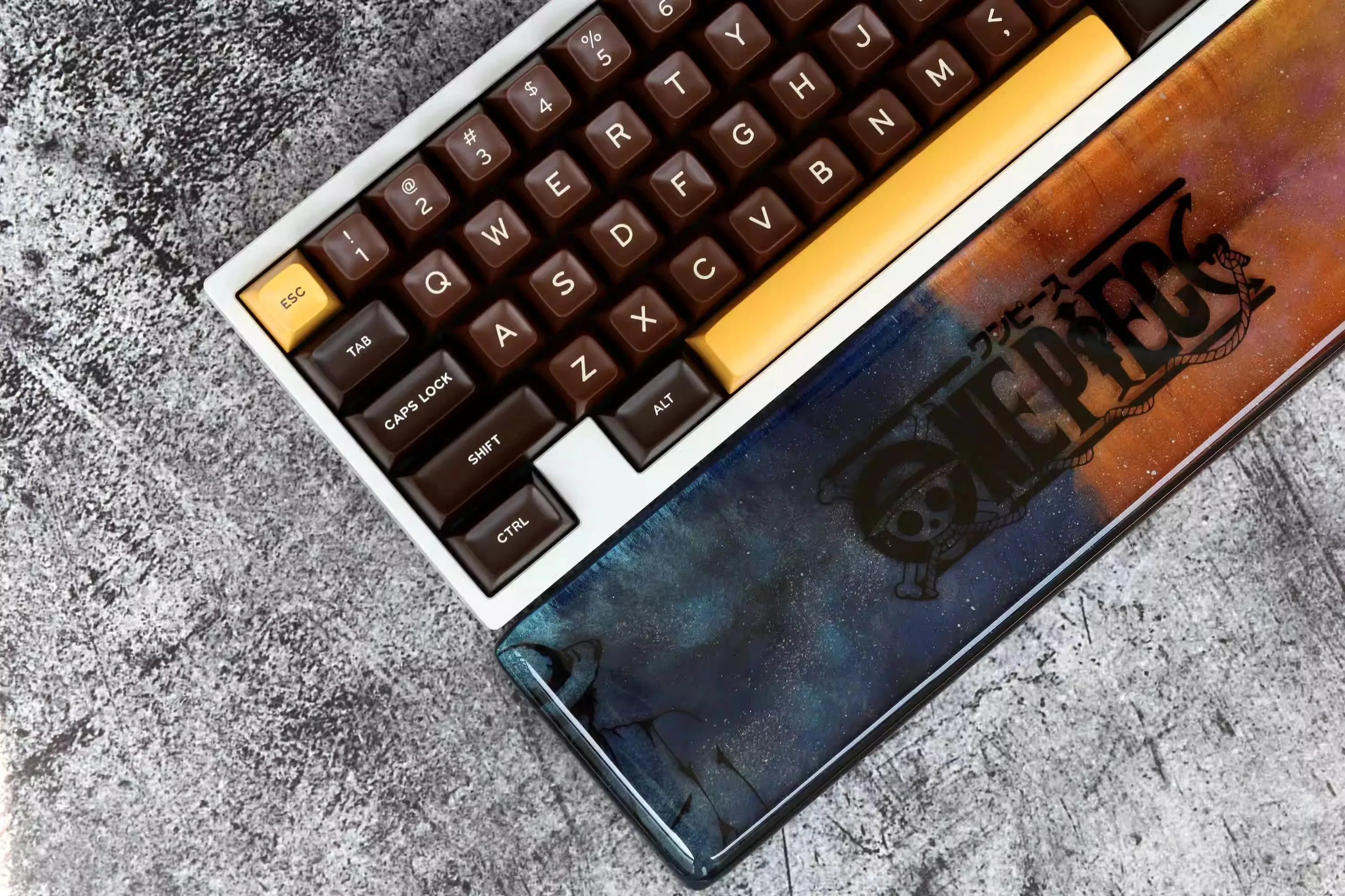 GMK Chocolatier 172 key ABS two-color molding keycap SA height keycaps