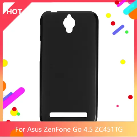 ZenFone Go 4.5 ZC451TG Case Matte Soft Silicone TPU Back Cover For Asus ZenFone Go 4.5 ZC451TG Phone Case Slim shockproo
