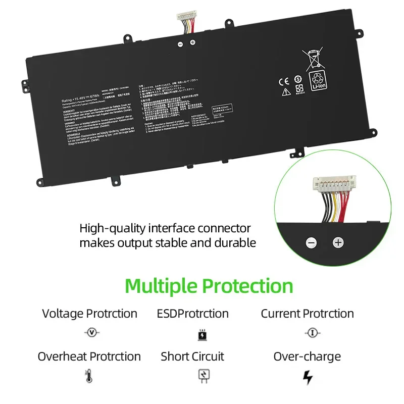 C41N1904 C41N1904-1 Laptop Battery 4347mAh for ASUS ZenBook 14 UX425UA UM425IA UX425EA UX425JA BX325JA UX325EA UX325JA UX363EA