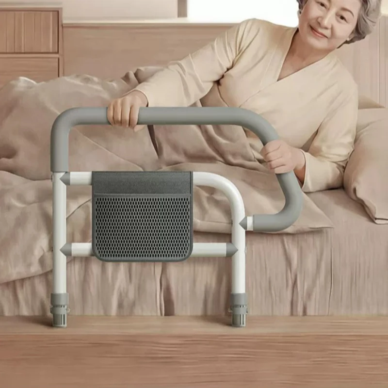 

Bed Guardrail for Pregnant Safety Handrail for Elderly Beds Elderly Bed Railing Bed Guard Fall Prevention Fence &Storage Bags