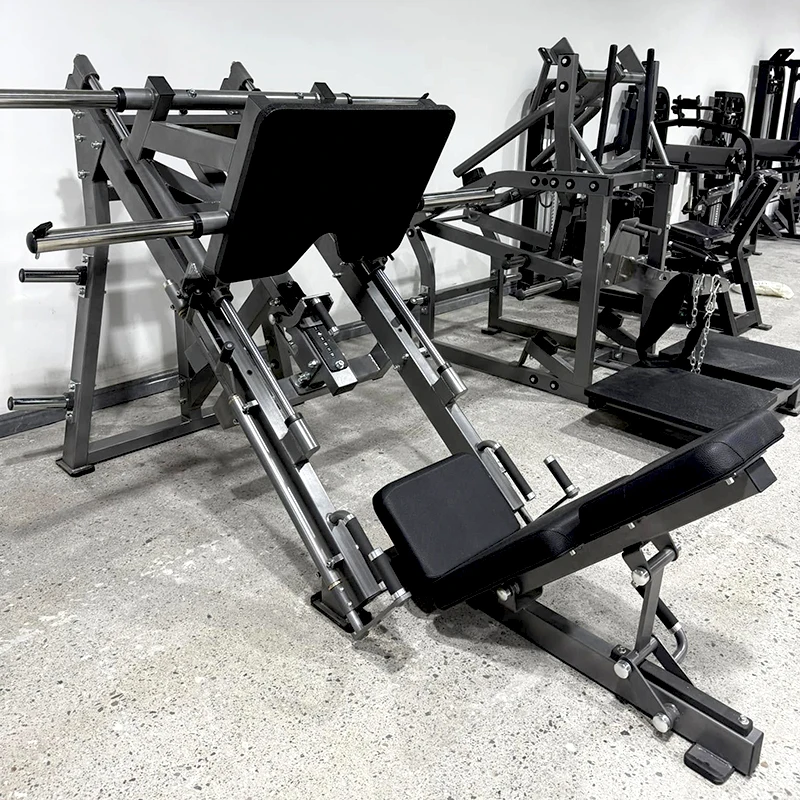 High Quality Machine Gym Equipment Strength Training Weight Plate Loading Linear Leg Press