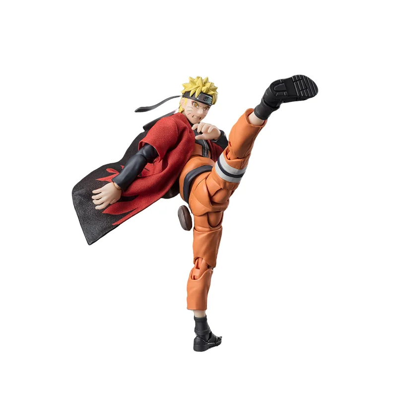 Spot Direktlieferung Bandai Original Anime NARUTO Modell SHF NARUTO UZUMAKI Action Figure Sammeln Spielzeug Für Kinder Geschenk