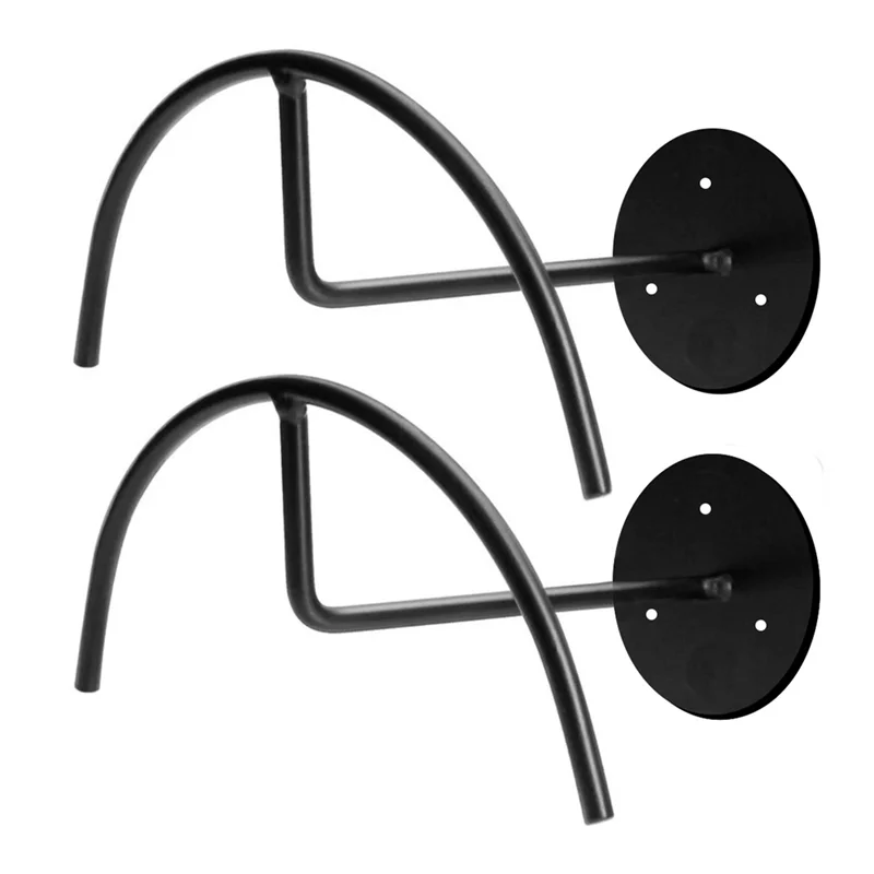 AA01-Semicircle Rack Wall Hanging Hat Stand Hat Support Carbon Steel Baseball Cap Storage Rack 2PCS