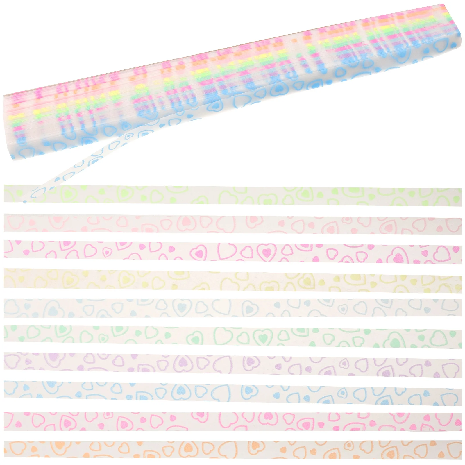 

210Pcs Star Folding Paper Strips DIY Decorative Origami Paper for Craft Projects Party Home Activities DIY Star Strip