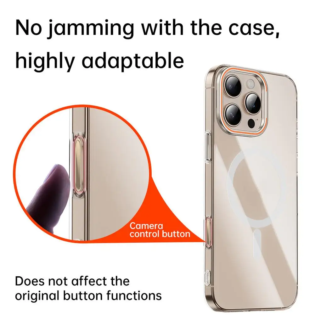 Mobile Phone Smart Button FOR IPhone 16 Series Camera Chip Conduction Capture Photo Touch Button Anti-scratch Wear-resistant