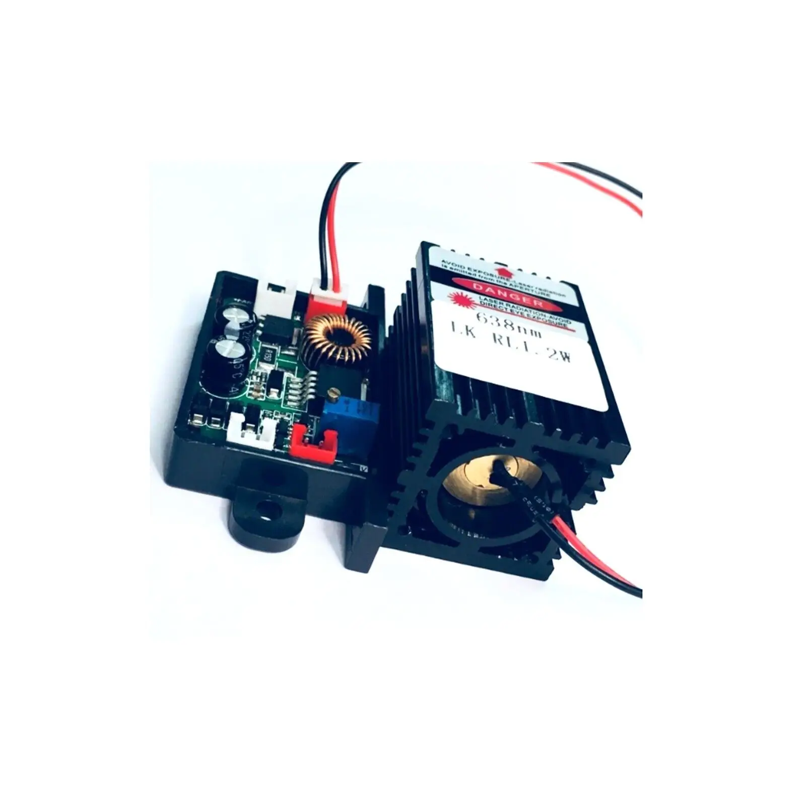 Red 638nm 1200mw Small Spot Module Laser For Aiming