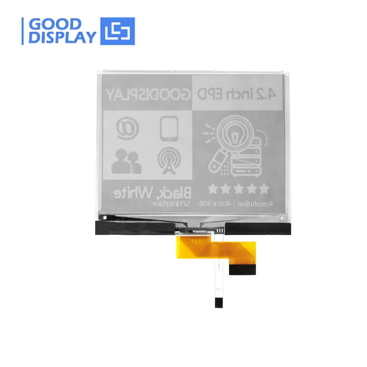 4.2Inch E-Paper Display with Front Light Ultimate Clarity and Fast Refresh GDEY042T81-FL02 with Backlight