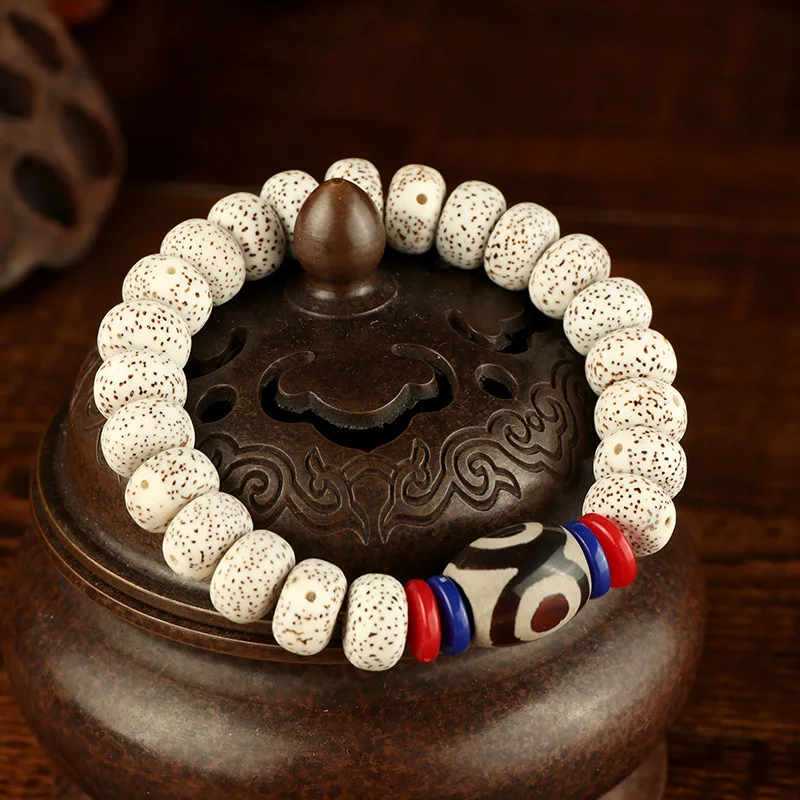 Xingyue Bodhi bracelet wholesale Tibetan style  natural Hainan ingots seed red agate dzi accessories finished products