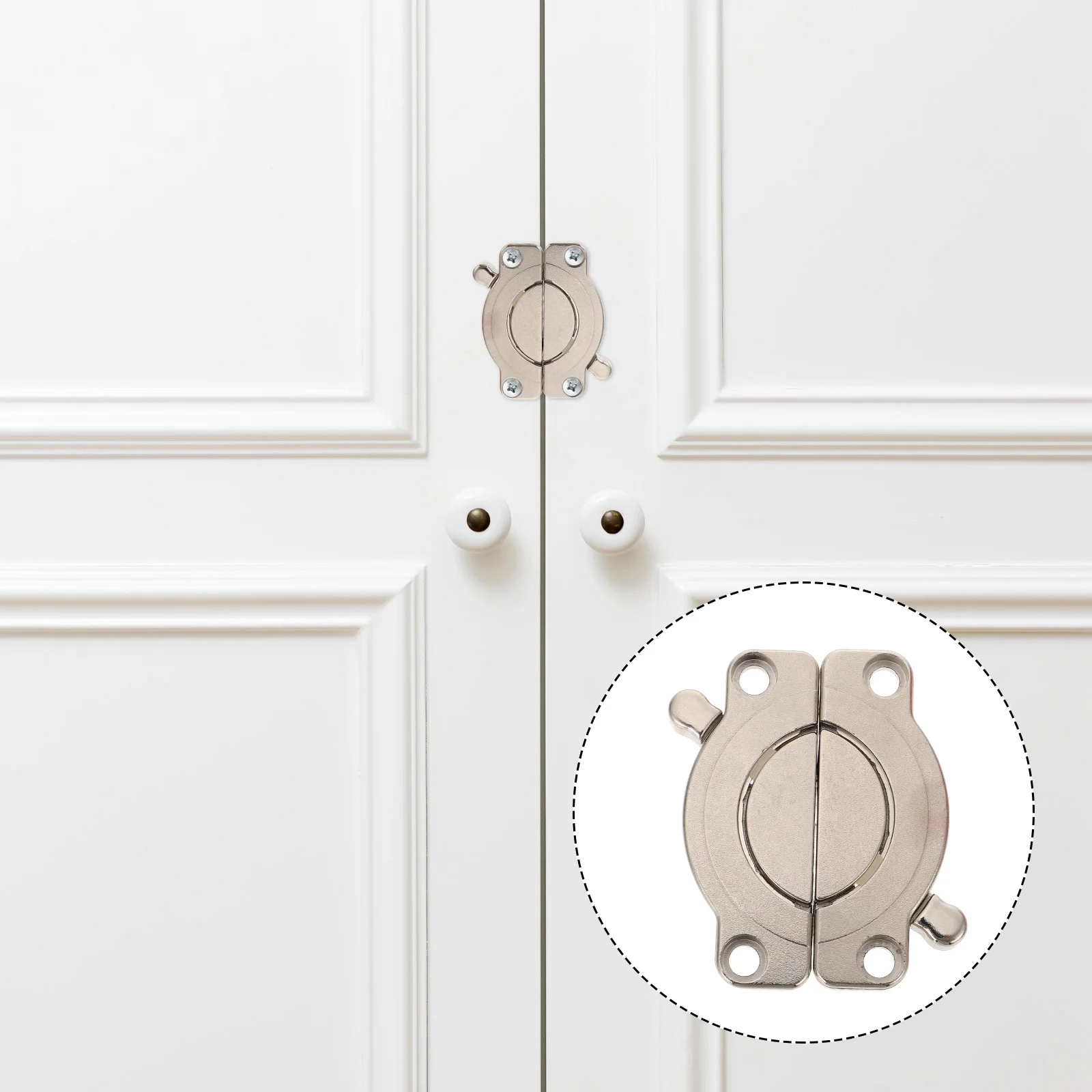 

Zinc Alloy Board Connector Hardware Accessories, Dining Table Locks For Wooden Tables, Table Top Fasteners Connectors Kit