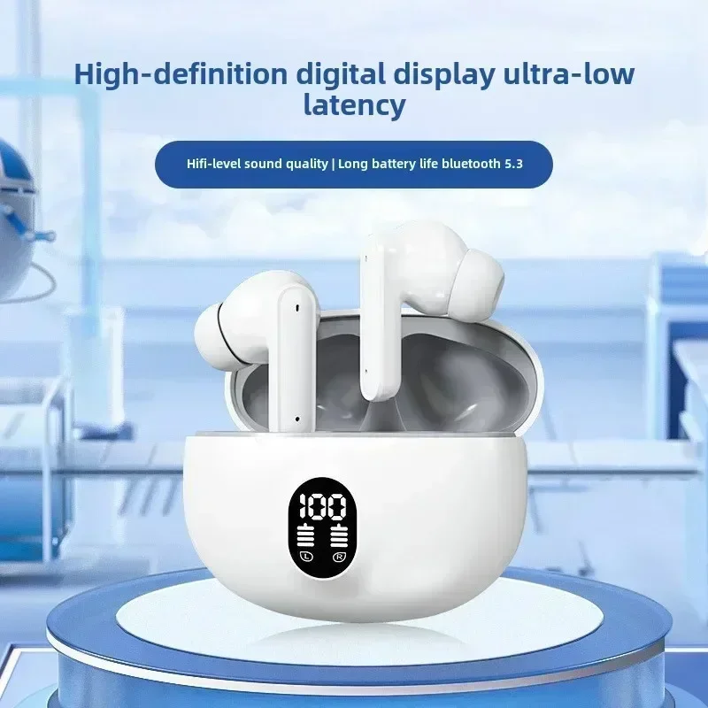 سماعات الرأس اللاسلكية TWS الأصلية سماعات بلوتوث مع ميكروفون للحد من الضوضاء سماعات أذن باص عالية الدقة