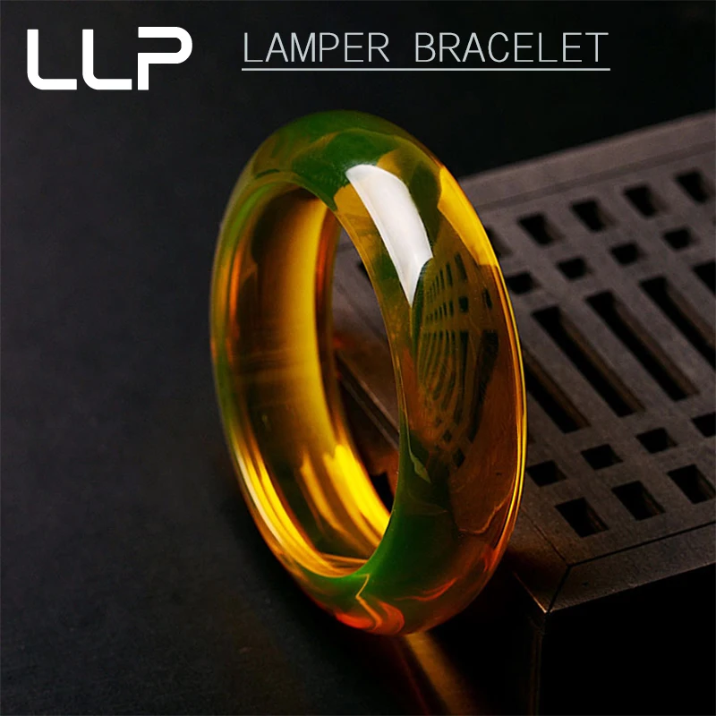 المياه المكسيكية الطبيعية عالية الكهرمان الأزرق الحجر الخام شمع العسل سوار مزاجه امرأة أنيقة مثير فتاة هدية عيد #3