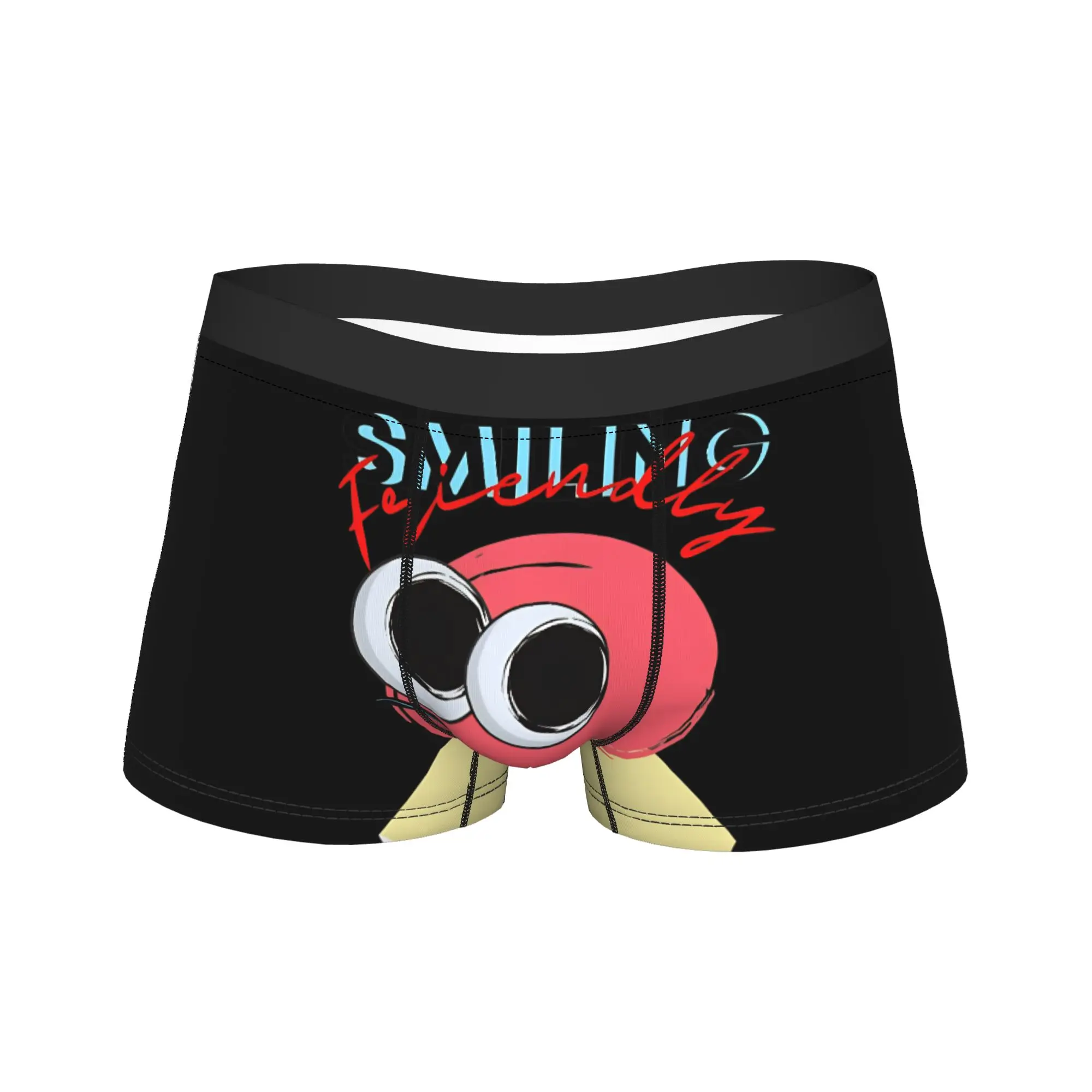 

Funny Boxer Smiling Friends Animated Sitcom Shorts Panties Briefs Men Underwear Breathable Underpants for Homme Plus Size