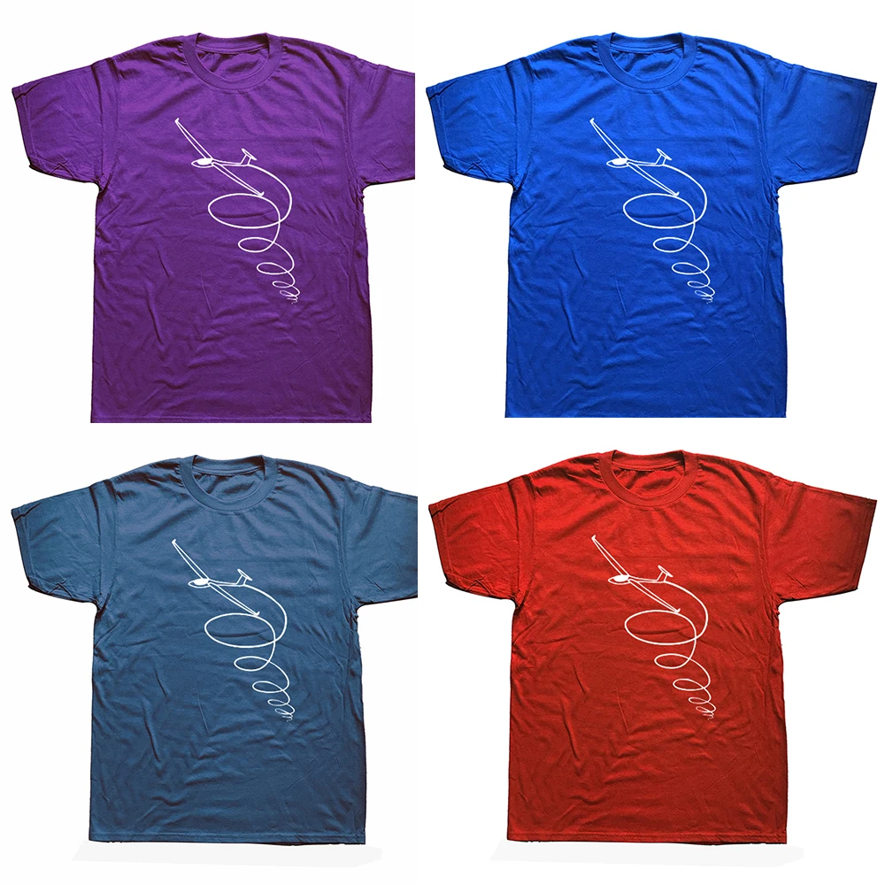 Lustiger segel flugzeug Pilot fliegen hohe Luft segel flugzeug Flug gesellschaften T-Shirts Grafik Baumwolle Streetwear Harajuku Flugzeug T-Shirt Männer – Detail 3